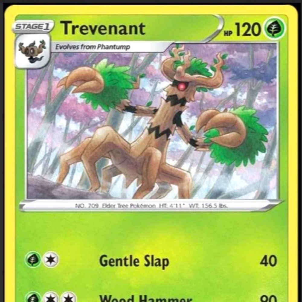 Treveant Pokémon card